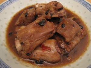 steamed pork ribs black bean