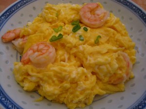 shrimp and eggs