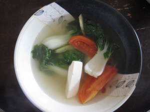 bok choy soup