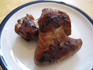 chinese honey garlic grilled wings