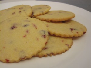 crunchy cornmeal cookies
