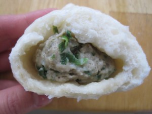chicken or pork and chive chinese steamed buns recipe