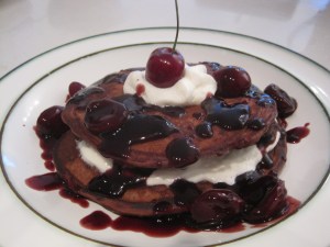 Black forest pancakes